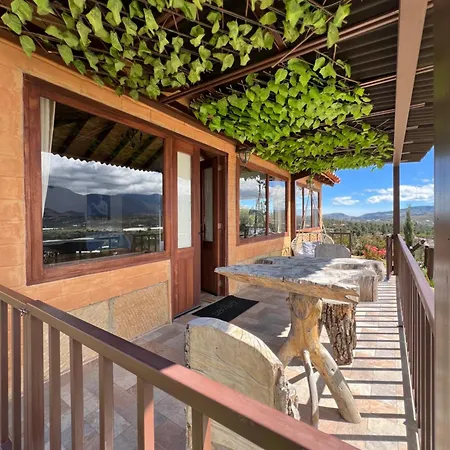 Glamping Con Jacuzzi Mirador Jarana Villa De Leyva Exterior photo