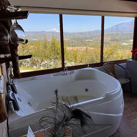 Glamping Con Jacuzzi Mirador Jarana Villa De Leyva Exterior photo